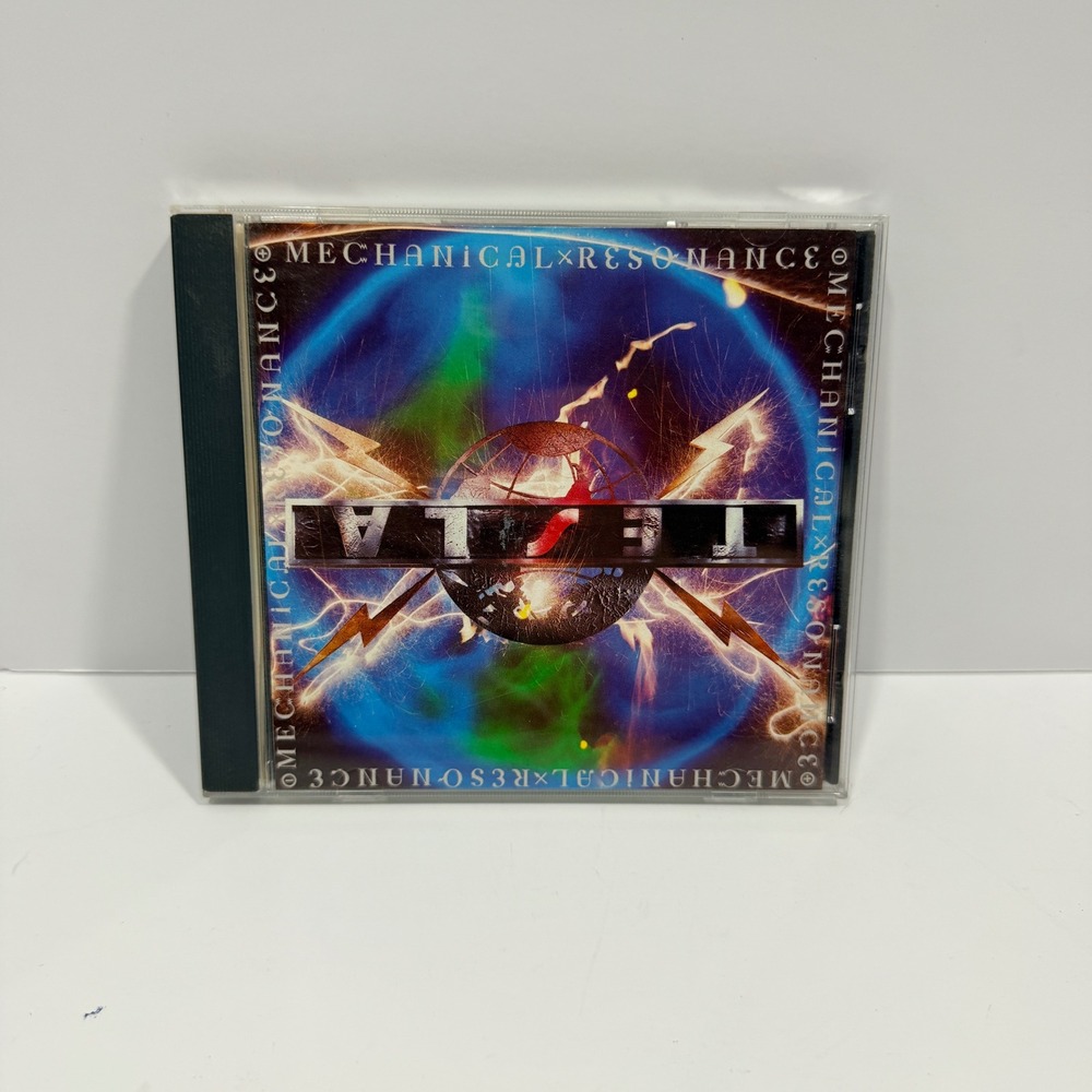 Tesla Mechanical Resonance CD Music Album One Size Multicolor Good 1986 Rock